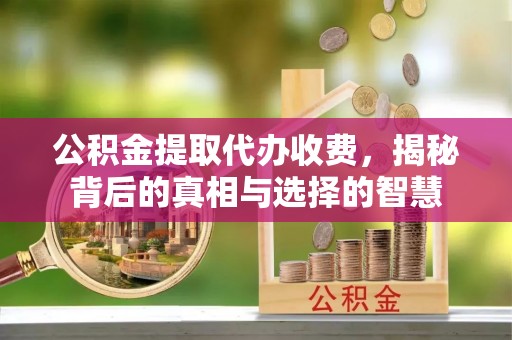 孟津公积金提取代办收费，揭秘背后的真相与选择的智慧