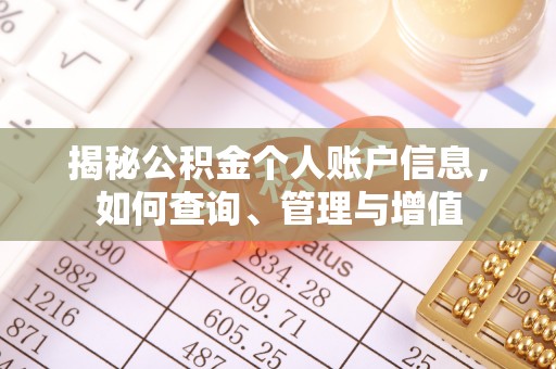 孟津揭秘公积金个人账户信息，如何查询、管理与增值