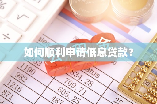 孟津如何顺利申请低息贷款？