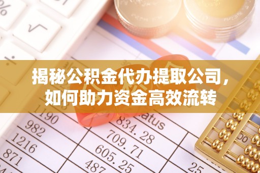 孟津揭秘公积金代办提取公司，如何助力资金高效流转