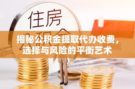 孟津揭秘公积金提取代办收费，选择与风险的平衡艺术